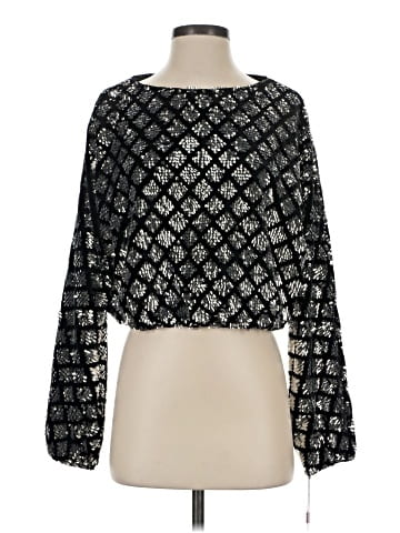 Avec Les Filles Long Sleeve Blouse (view 1)