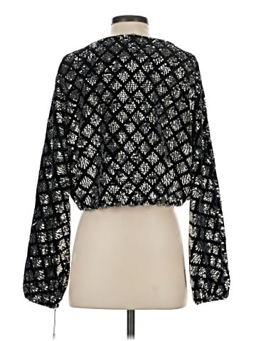 Avec Les Filles Long Sleeve Blouse (view 2)