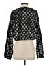 Avec Les Filles 100% Polyester Black Long Sleeve Blouse Size S - photo 2
