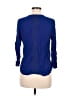 Daniel Rainn Blue 3/4 Sleeve Blouse Size M - photo 2
