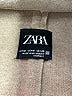 Zara 100% Polyester Gray Coat Size M - photo 6