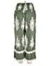 Unbranded 100% Viscose Green Casual Pants Size 1X - photo 2