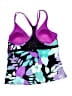 Gerry Floral Purple Swimsuit Top Size L (estimated) - photo 2