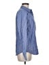 Chaps 100% Cotton Blue Long Sleeve Polo Size M - photo 4
