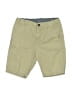 H&M Solid Green Khaki Shorts Size 7 - photo 1
