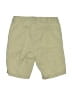H&M Solid Green Khaki Shorts Size 7 - photo 2