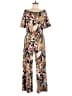 Tacera Print Pink Jumpsuit Size L - photo 1