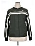 Nike 100% Polyester Stripes Green Track Jacket Size XL - photo 1