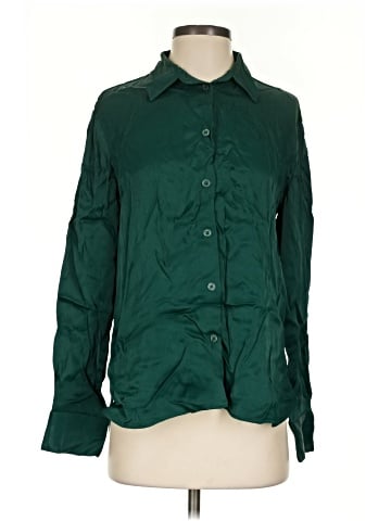 Zara Long Sleeve Button-Down Shirt (view 1)