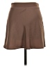 Forever 21 Solid Brown Casual Skirt Size XS - photo 2