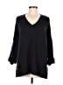 Ann Taylor LOFT Black Pullover Sweater Size M - photo 1