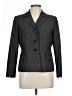 Evan Picone Stripes Gray Blazer Size 10 - photo 1