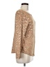 Chico's Animal Print Tan Pullover Sweater Size M - photo 4