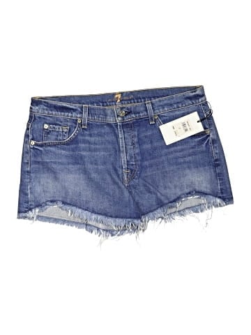 7 For All Mankind Denim Shorts (view 1)