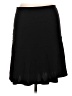 Tahari Solid Black Casual Skirt Size L - photo 2