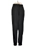 Ci Sono Solid Black Casual Pants Size M - photo 1
