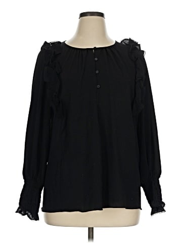 Max Studio Long Sleeve Blouse (view 1)