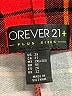 Forever 21 Plus Plaid Red Formal Skirt Size 2X Plus - photo 4