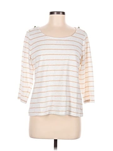 Chico's 3/4 Sleeve T-Shirt (view 1)