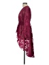 Torrid Burgundy Long Sleeve Blouse Size Lg Plus (0) - photo 5