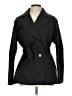Larry Levine 100% Polyester Black Trenchcoat Size L - photo 1