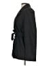 Larry Levine 100% Polyester Black Trenchcoat Size L - photo 5