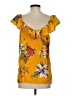 Old Navy - Maternity Yellow Sleeveless Blouse Size Lg Maternity - photo 2