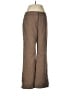 Ann Taylor LOFT 100% Wool Chevron-herringbone Brown Wool Pants Size 8 Petite - photo 1