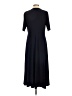 Chaus Solid Black Casual Dress Size L - photo 2