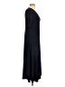 Chaus Solid Black Casual Dress Size L - photo 4