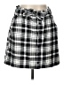 Jolt Plaid Gray Casual Skirt Size L - photo 1