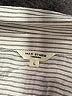 Max Studio Stripes Tan 3/4 Sleeve Button-Down Shirt Size L - photo 7