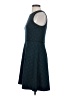 Ann Taylor LOFT Chevron-herringbone Teal Casual Dress Size 0 - photo 5