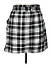 Jolt Plaid Gray Casual Skirt Size L - photo 2