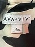 Ava & Viv 100% Polyester Print Black Long Sleeve Blouse Size 14 (X) - photo 7