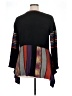 Kaktus Color Block Black Pullover Sweater Size XL - photo 2