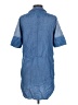Maje 100% Bamboo Blue Casual Dress Size Sm (1) - photo 2
