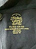 Faded Glory 100% Cotton Blue Black Short Sleeve Polo Size 14 - 16 - photo 3