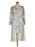 Joie 100% Polyester Print Blue Casual Dress Size XL - photo 1