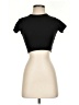 Cotton On Black Short Sleeve Turtleneck Size XS - photo 1