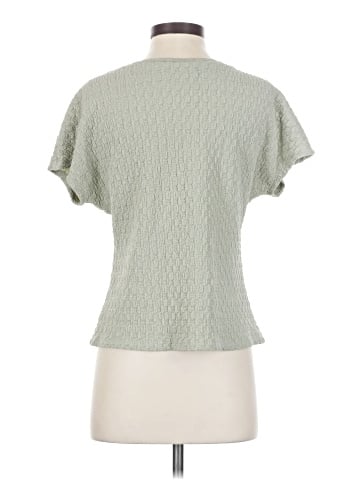 Wrapper Short Sleeve Top (view 2)