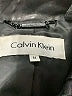 Calvin Klein 100% Leather Black Leather Jacket Size M - photo 3