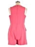 New York & Company Solid Pink Romper Size XL - photo 2