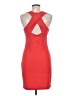 Bebe Red Casual Dress Size M - photo 2