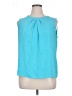 Nine West 100% Polyester Teal Sleeveless Blouse Size XL - photo 1