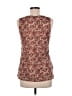 Roz & Ali Brown Sleeveless Blouse Size M - photo 2