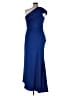 Betsy & Adam Blue Cocktail Dress Size 16 - photo 2