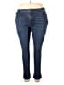 Just My Size Stripes Blue Jeans Size 24 - photo 1
