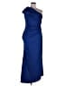 Betsy & Adam Blue Cocktail Dress Size 16 - photo 1