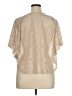 Bongo 100% Polyester Tan Short Sleeve Blouse Size XL - photo 2